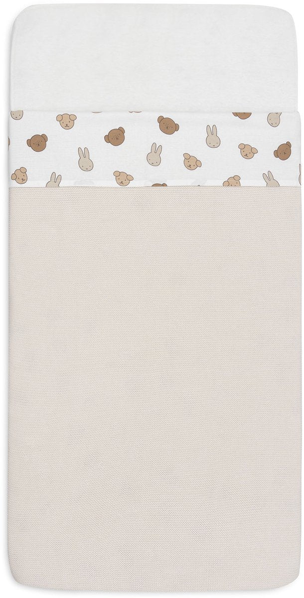 Jollein couverture bébé berceau - 75x100cm - miffy et ses amis