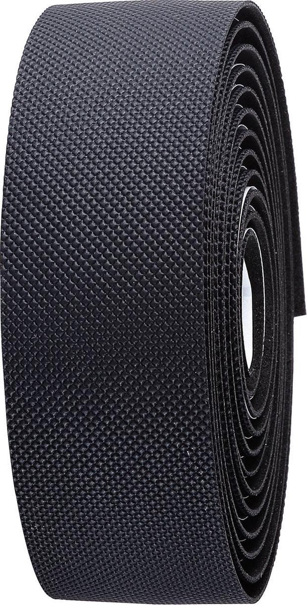 Bbb cycling flexribbon gel guidoline - extra grip - microfibre - guidoline de vélo de route - noir - 200 x 3 cm - bht-14