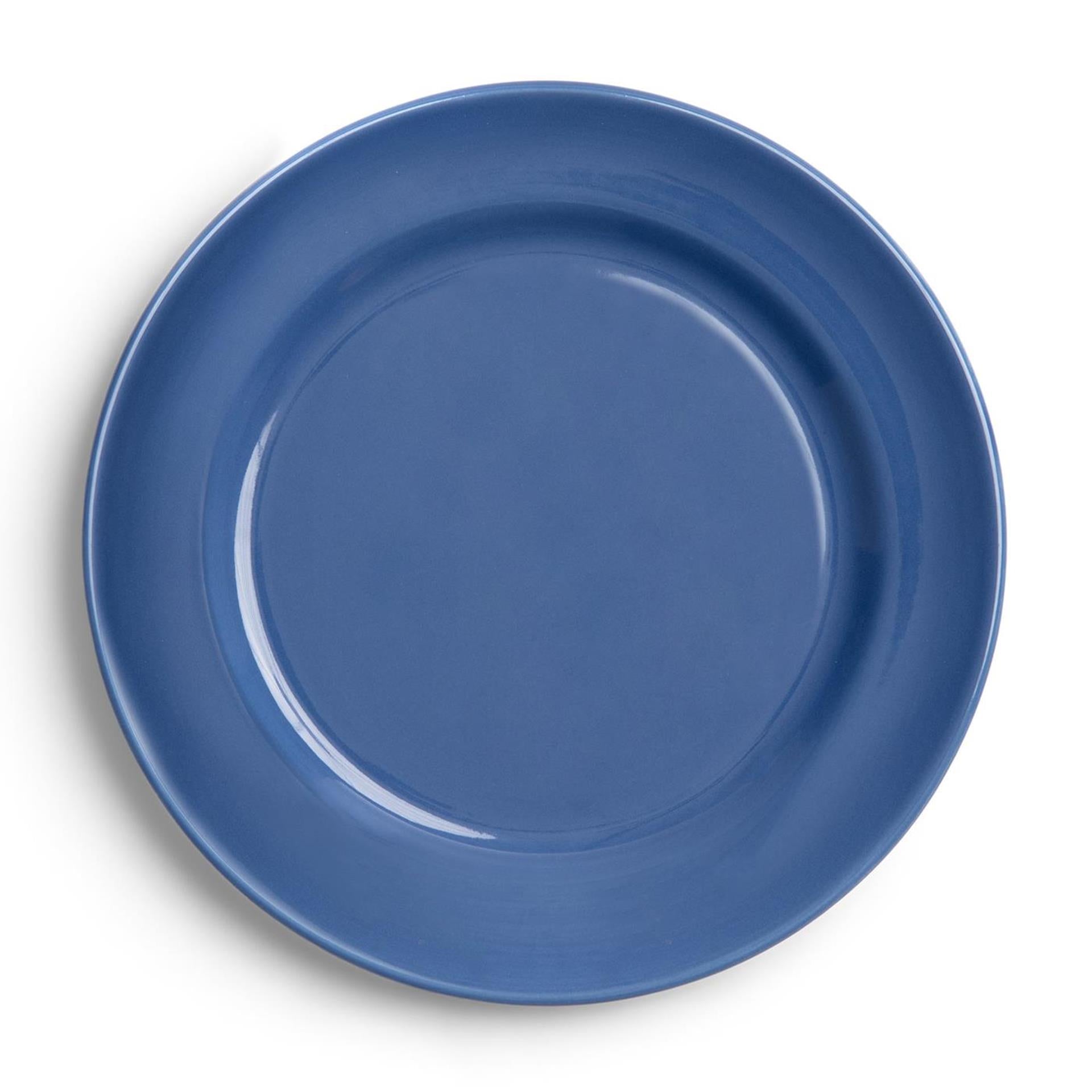 Boerenbont ferme assiette bleue ø21cm bleu clair 6 pcs