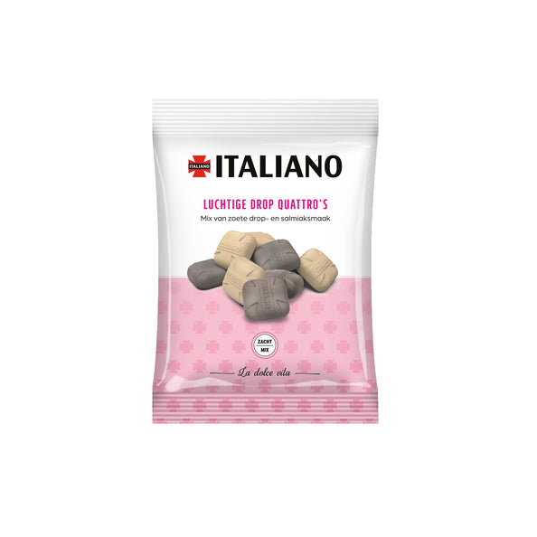 Sachet de réglisse aérienne Italiano quattro (10x140gr)