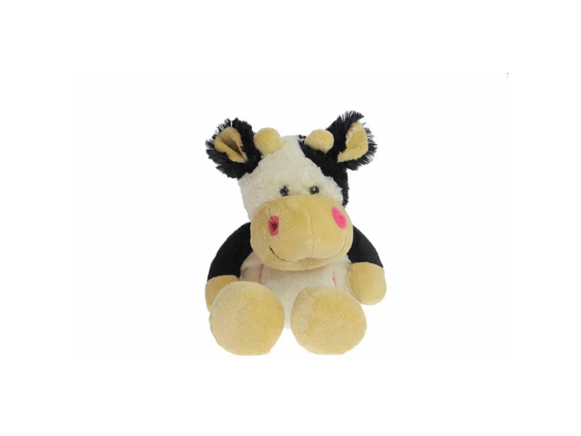 Peluche Gerkimex vache assise 17x20cm