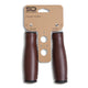Selle Orient Poignées de vélo 135mm Cuir synthétique marron