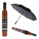 Parapluie pliant bouteille de whisky ø90cm