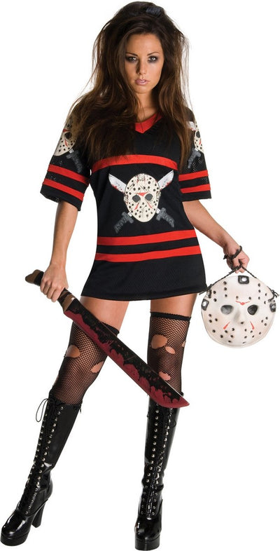 Souhaits secrets rubis - vendredi 13 Jason Killer Deluxe Ladies (taille L)