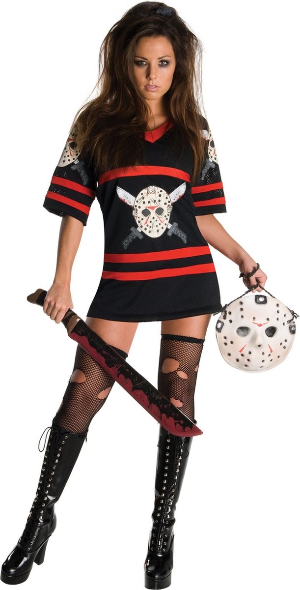 Souhaits secrets rubis - vendredi 13 Jason Killer Deluxe Ladies (taille L)
