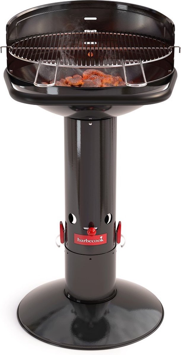 Barbecook loewy 50 - barbecue à charbon - noir - ø 47,5cm