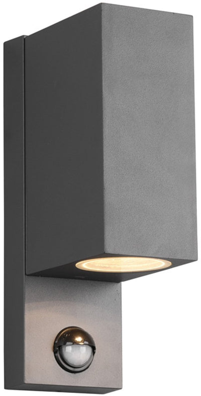 Trio roya - applique - anthracite - excl. 2x gu10 4,9w - éclairage extérieur - ip44