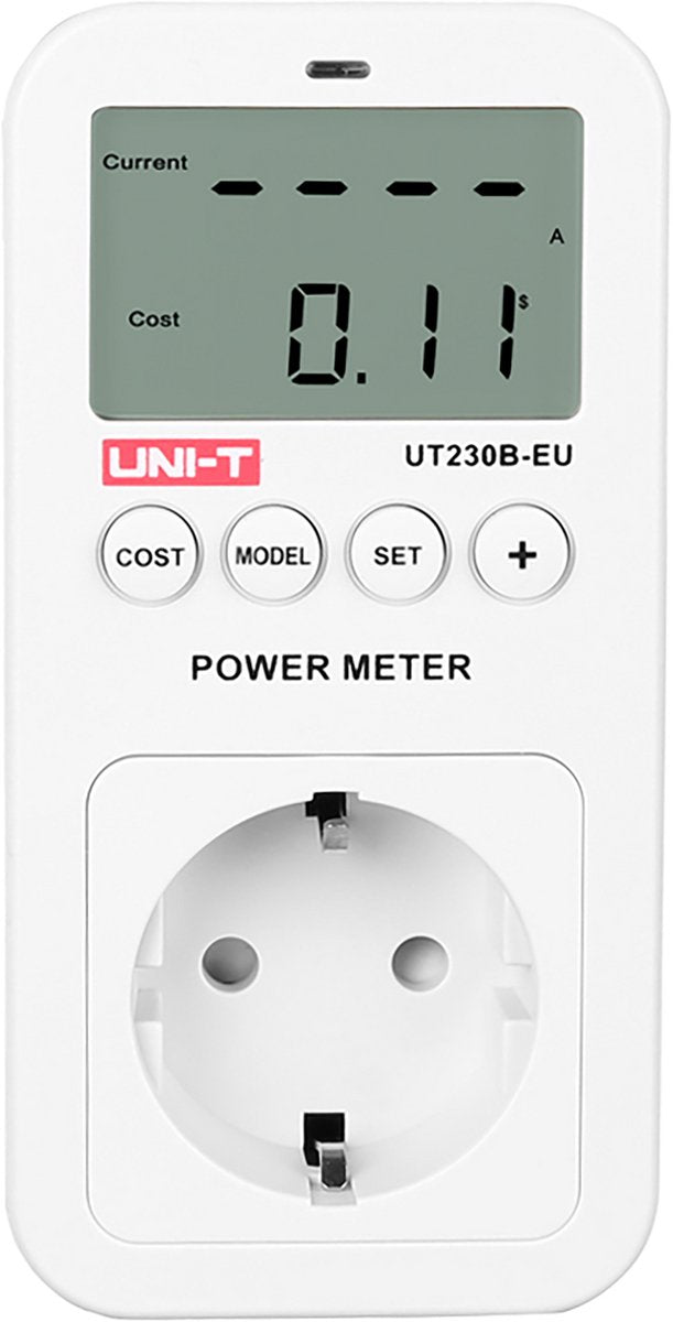 Série Uni-t - prise de surveillance de l'énergie - ut230b-eu - écran LCD - surveillance de l'énergie