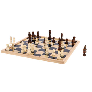 Échec de marque privée OSA avec pièces d'échecs avec des échecs 40 x 40 cm