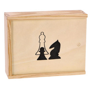 Pièces d'échecs de marque privée OSA dans la boîte 7,7 cm