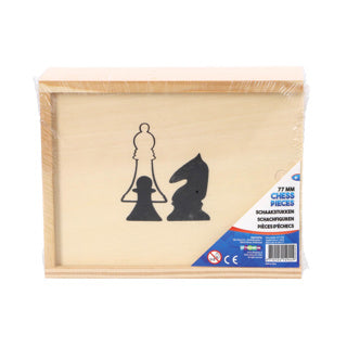 Pièces d'échecs de la marque privée OSA dans l'encadré 19 x 15,5 cm