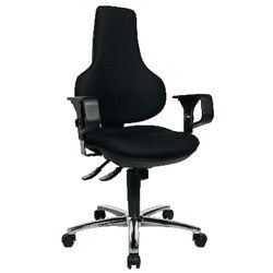 Chaise de bureau topstar ergo point noir