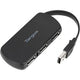 Hub USB targus ach114eu 4 ports gris, noir
