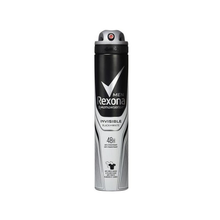 Rexona déodorant spray homme 200ml b w invisible