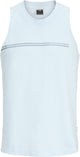 Jack jones jack jones core - jcofusion poitrine marque sans manches tee crew t-shirt pour hommes