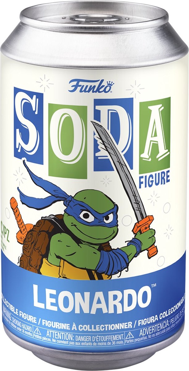 Funko Leonardo - soda - tortues ninja mutantes adolescentes : figurine de chaos mutant