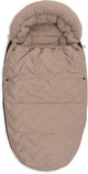 Chancelière Jollein pour landau buggy - gaufré - polyester - 42x82cm - café au lait
