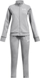 Under Armour UA Knit Track Suit Survêtement unisexe - gris - blanc
