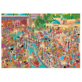 Jan van Haasteren Puzzle Jigsaw Efteling Fata Morgana, 5000ST.