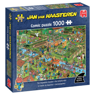 Puzzle Jan van Haasteren - jardins familiaux, 1000 pcs.