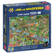 Puzzle Jan van Haasteren - jardins familiaux, 1000 pcs.