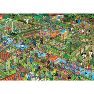 Puzzle Jan van Haasteren - jardins familiaux, 1000 pcs.