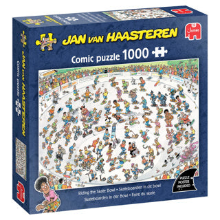 Puzzle Jumbo Jan van Haasteren - skateboard dans le bol - 1000 pcs.