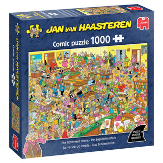 Puzzle Jan van Haasteren - la maison de retraite, 1000 pcs.