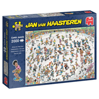 Jumbo Jan van Haasteren skateboard dans le bol 2000 pièces