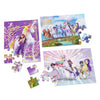 Pack de 3 puzzles en bois Unicorn Academy dans une boîte en bois (3x24 pièces)