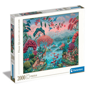 Clementoni Puzzle Pacifique Jungle 2000 Pièces