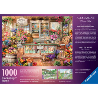 Ravensburger Puzzle All Seasons Flowershop 1000 pièces