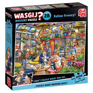 Gaspillement de puzzle mystère chat et jeu de souris 1000 pièces