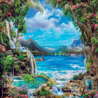 Clementoni Jigsaw Puzzle Paradise sur Terre, 2000.