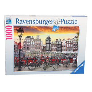 Ravensburger Puzzle Amsterdam Bicycle Shed 1000 pièces