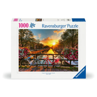 Ravensburger Jigsaw Puzzle Bicycles à Amsterdam, 1000st.