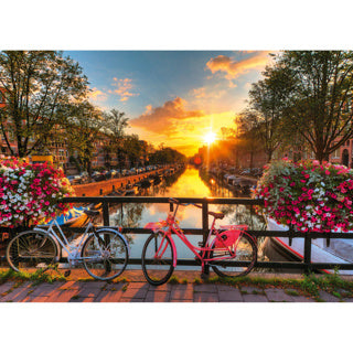 Ravensburger Jigsaw Puzzle Bicycles à Amsterdam, 1000st.