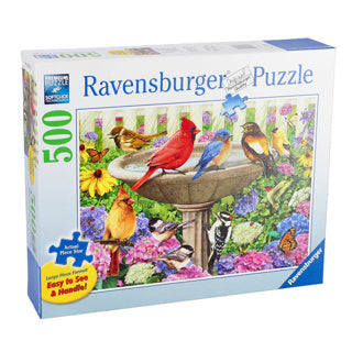 Ravensburger Puzzle au puzzle au bain d'oiseaux, 500e.