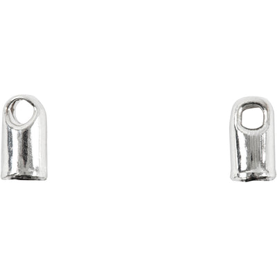 Cretiv Company End Cap Silvered, 10st.
