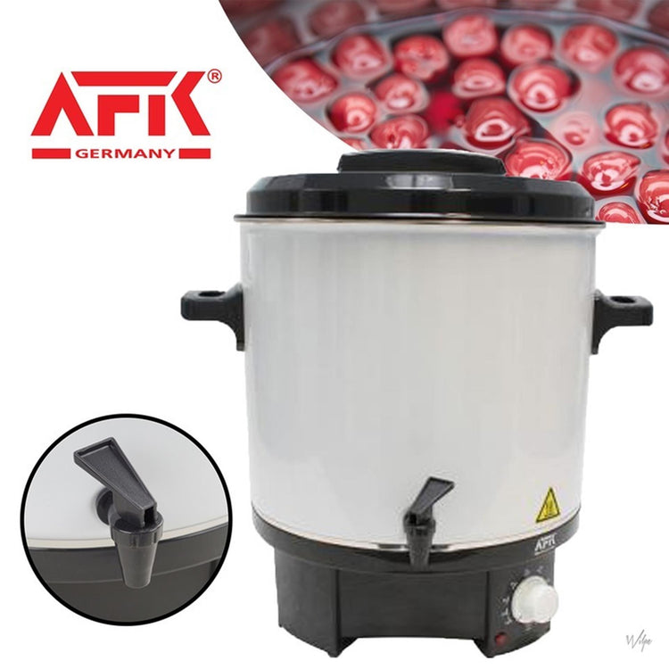Bouilloire de conserve afk 27 litres 220v 1800w