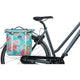 Basil Bloom Field Double Bicycle Sac, étanche, bleu ciel, 35L