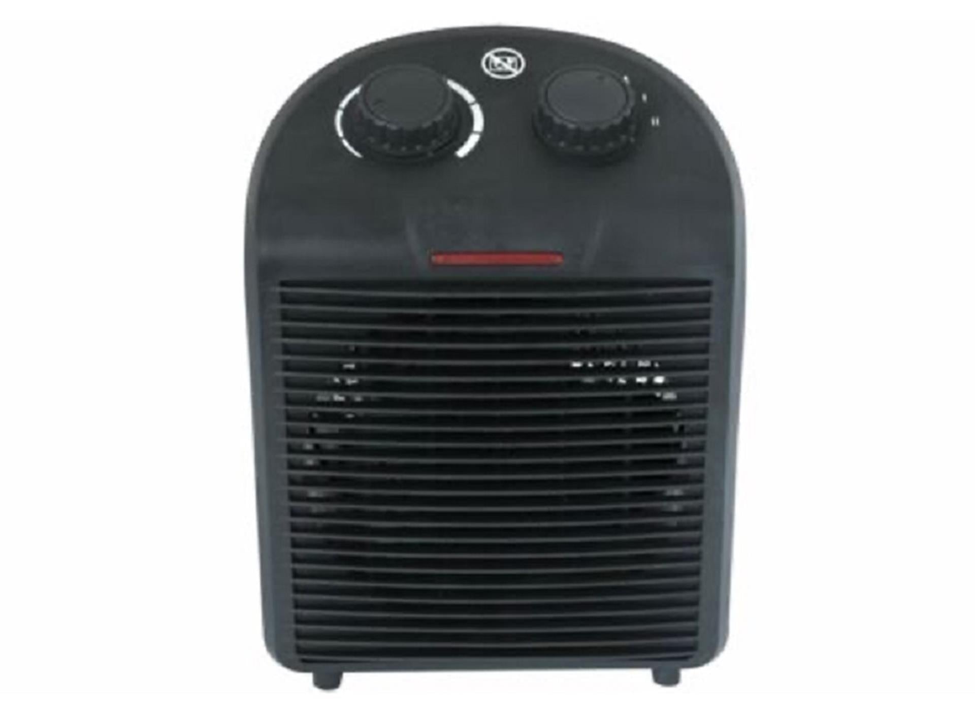 Aérotherme 2000w noir 2 positions