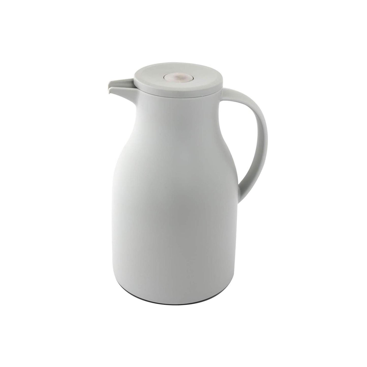 Pichet isotherme en plastique 1l avec bouton poussoir