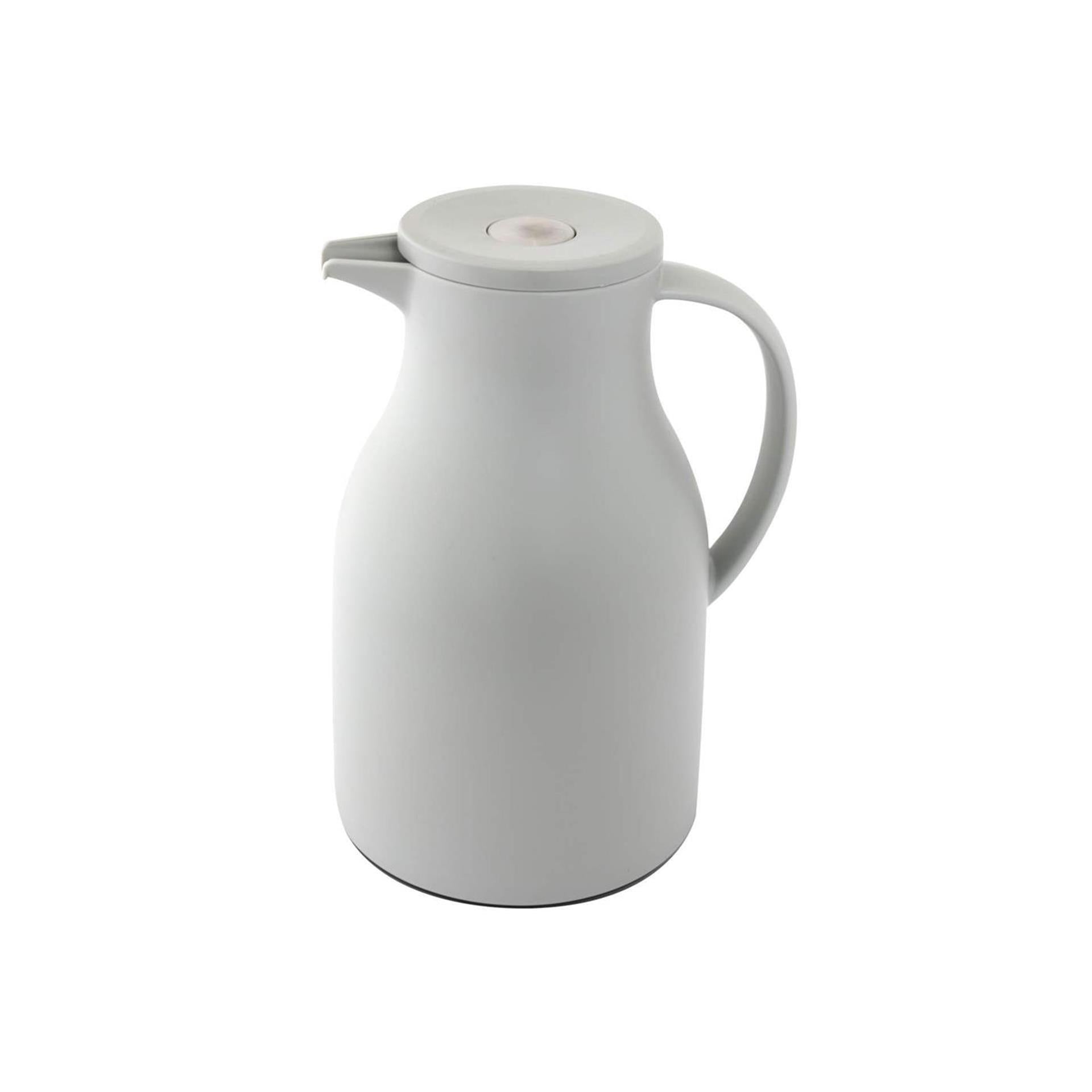 Pichet isotherme en plastique 1l avec bouton poussoir