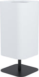 Lampe de table Eglo Guerima - e27 - 42 cm - noir et blanc