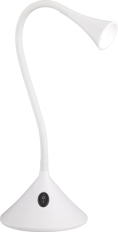 Rl live your light reality viper - lampe de table - lampe de bureau - blanc - incl. 1x SMD 3 W - flexible - adapté au montage mural