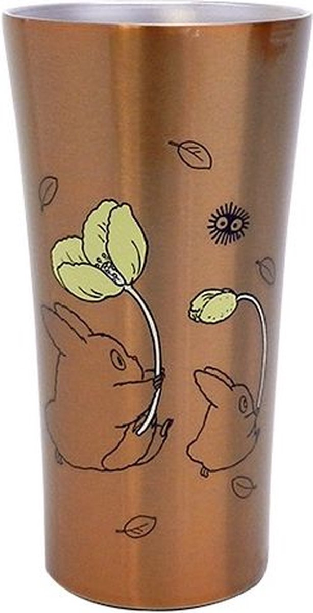Semic distribution ghibli - mon voisin totoro - gobelet métal totoro 400ml