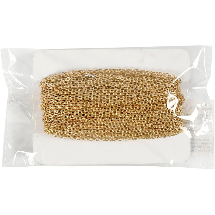 Creativ company jasseron, l: 2 mm, plaqué or, 20 m 1 boîte