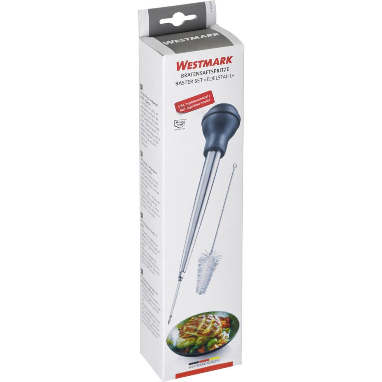 Kit à badigeonner Westmark 3 pièces en acier inoxydable