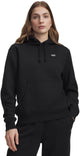 Under Armour Rival Flc Hoodie-blk Pull de sport pour femme - Ultimate Black - Blanc